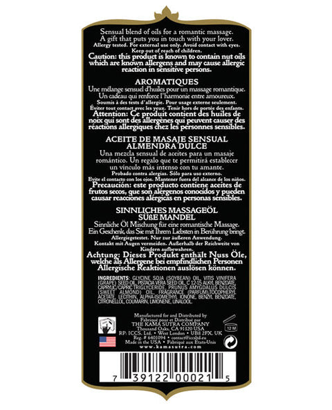 Kama Sutra Aromatic Oil - 8 oz