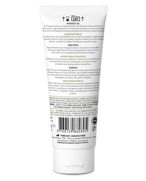 EXSENS of Paris Personal Water Based Lubricant