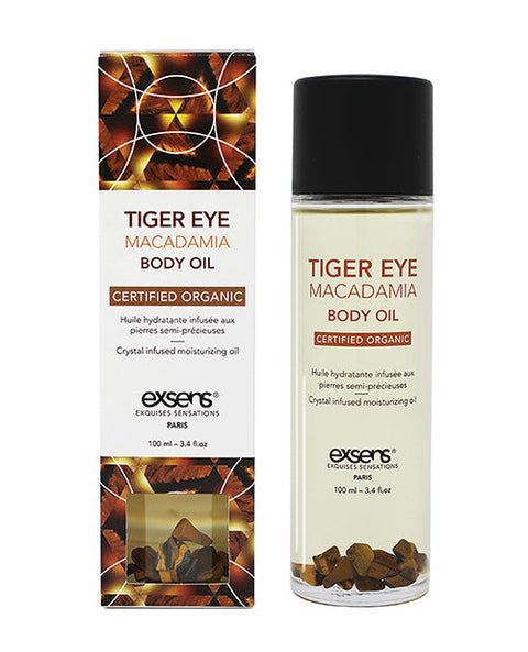 EXSENS of Paris Organic Body Oil w/Stones