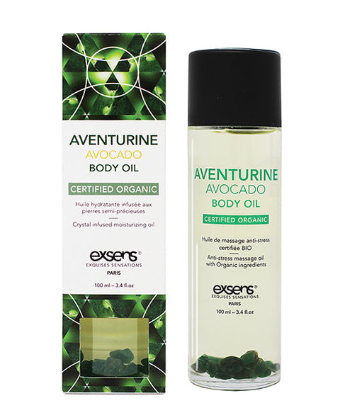 EXSENS of Paris Organic Body Oil w/Stones
