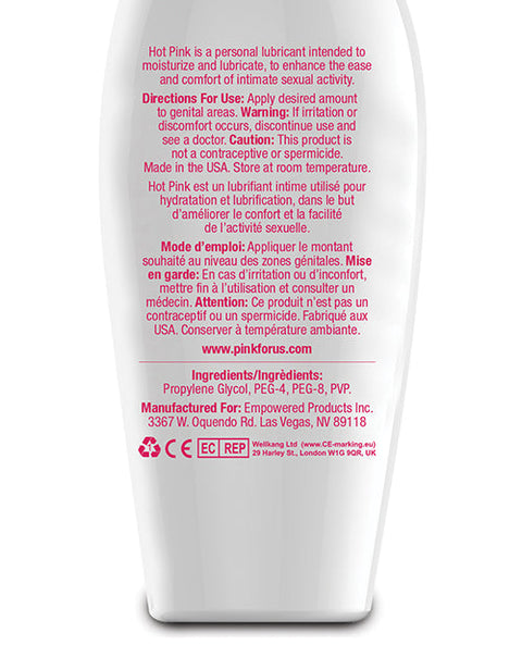 Hot Pink Lube