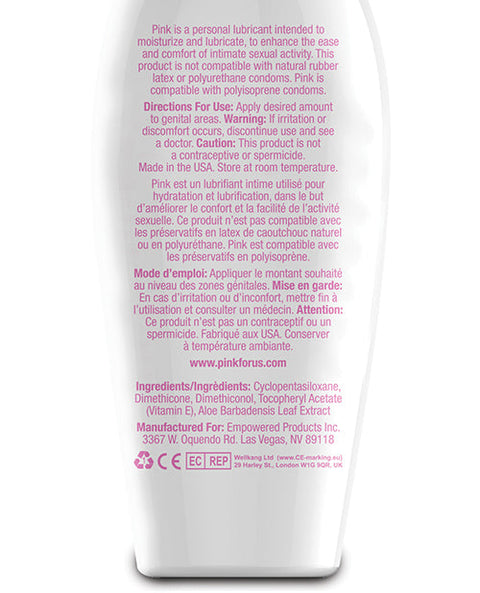 Pink Silicone Lube