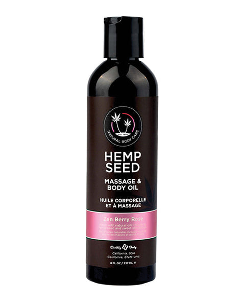 Earthly Body Massage & Body Oil - 8 oz