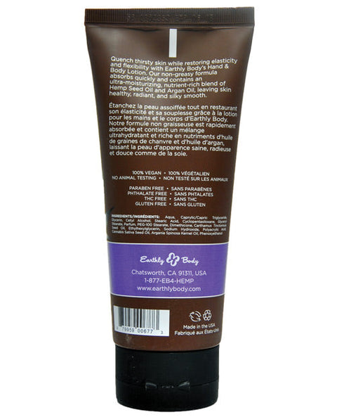 Earthly Body Hand & Body Lotion - 7 oz Tube