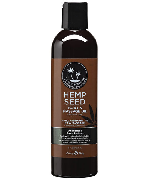 Earthly Body Massage & Body Oil - 8 oz