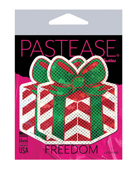 Pastease Premium Holiday Petites Candy Cane Heart - Red/White O/S