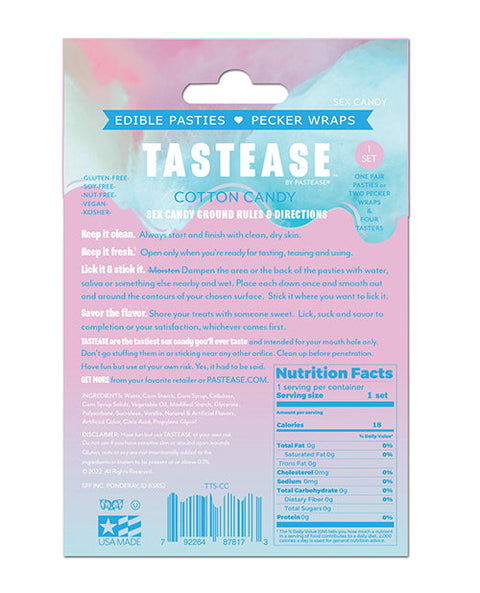 Pastease Tastease Edible Pasties & Pecker Wraps
