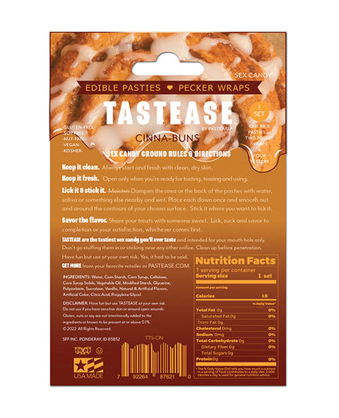 Pastease Tastease Edible Pasties & Pecker Wraps
