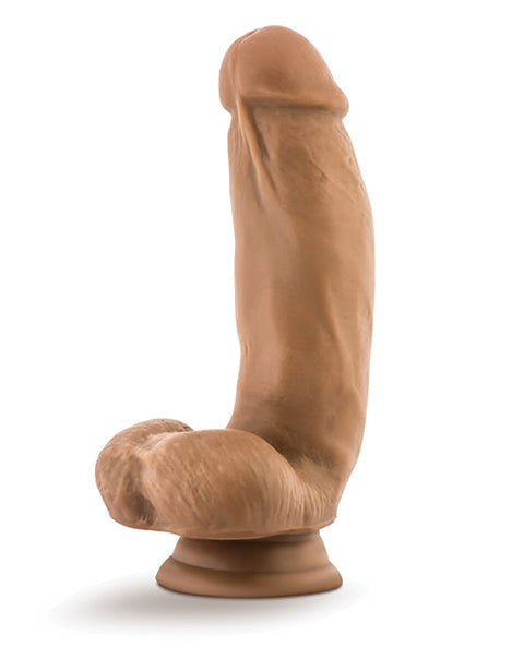Blush Dr. Skin Silicone Dr. Samuel 7" Dildo w/Balls