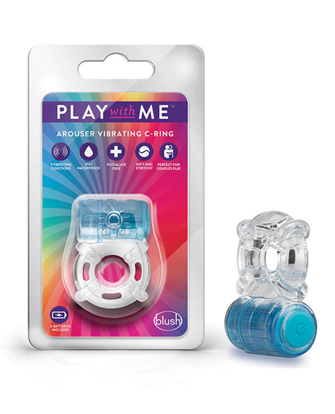 Blush Play with Me One Night Stand Vibrating C Ring