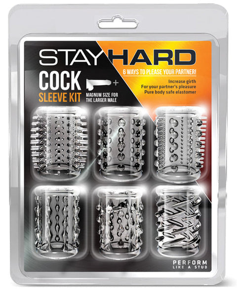 Blush Stay Hard Beaded Cock Rings