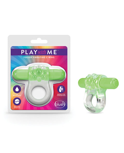 Blush Play with Me One Night Stand Vibrating C Ring