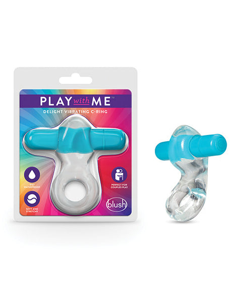 Blush Play with Me Arouser Vibrating C-Ring