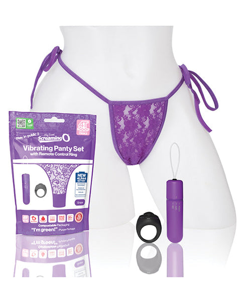 Screaming O My Secret 4T Panty Vibe w/Remote