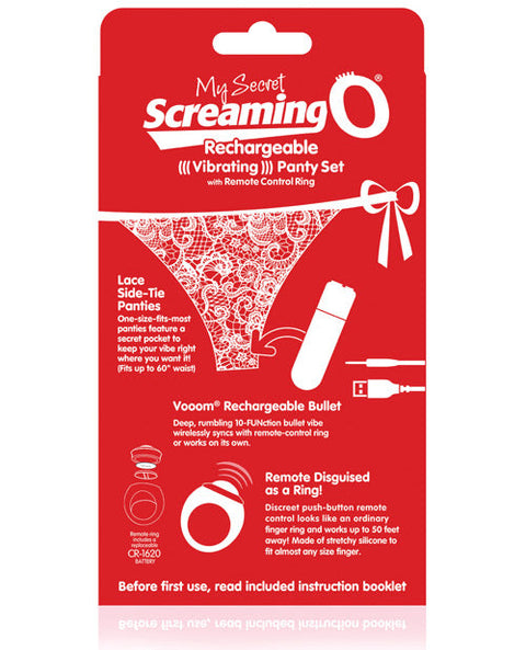Screaming O My Secret Charged Remote Control Panty