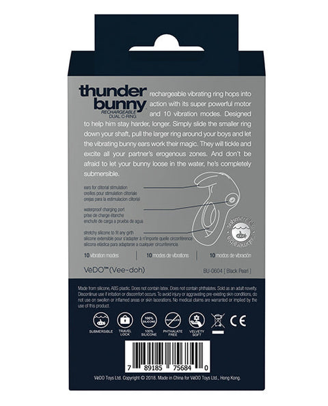VeDO Thunder Bunny Rechargeable Dual Ring