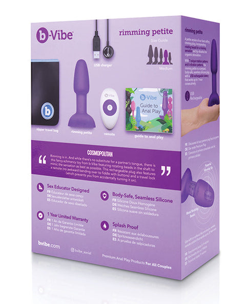 b-Vibe Petite Rimming Plug