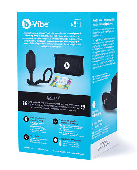b-Vibe Vibrating Snug & Tug