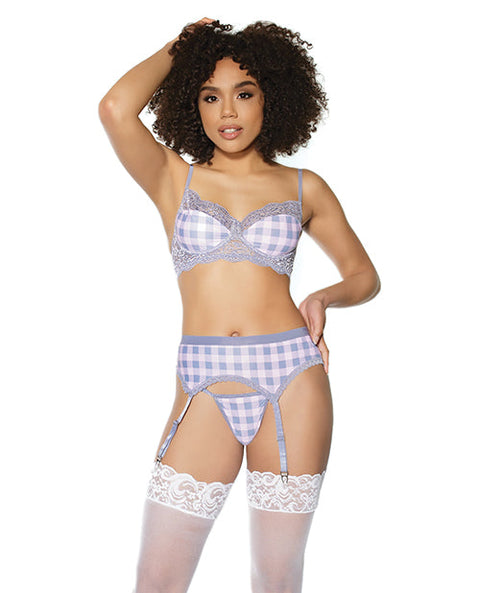 Crystal Pink Buffalo Check