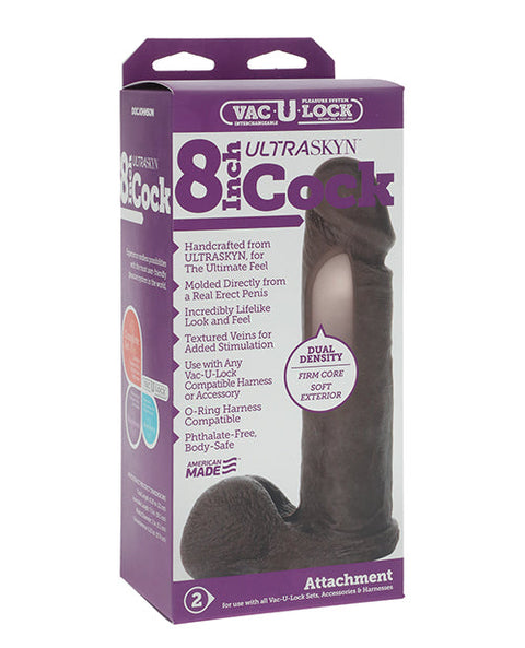 Vac-U-Lock 8" Ultraskyn Cock