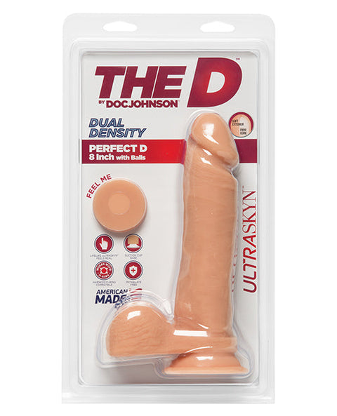 The D 8" Perfect D Vibrating w/Balls
