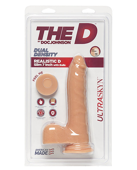 The D 7" Realistic D Slim w/Balls