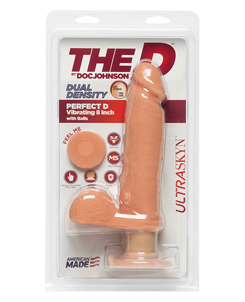 The D 8" Perfect D Vibrating w/Balls
