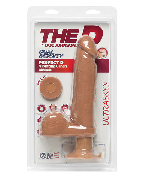 The D 8" Perfect D Vibrating w/Balls