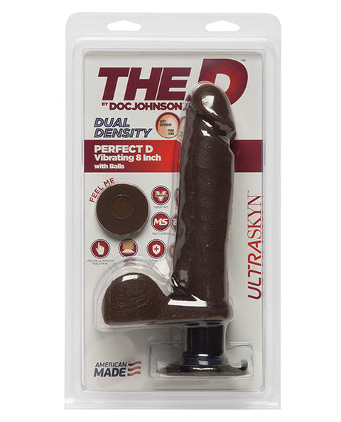 The D 8" Perfect D Vibrating w/Balls