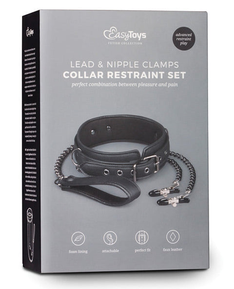 Easy Toys Faux Leather Collar