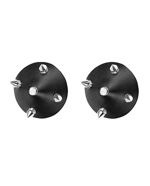 Nipplicious Seducer Leather Pasties w/Ring