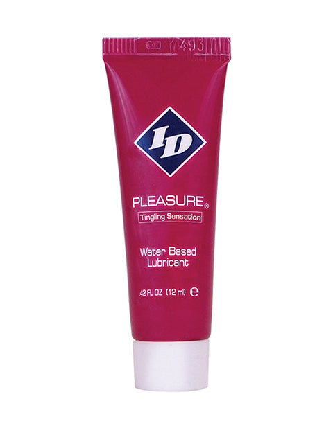 ID Pleasure Waterbased Tingling Lubricant - 12ml Tube