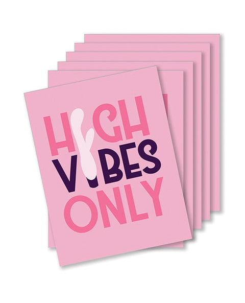 High Vibes Naughty Greeting Card