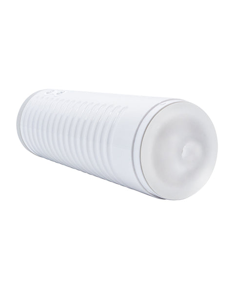 Lovense Max 2 Rechargeable Male Masturbator w/ White Case - Clear Sleeve