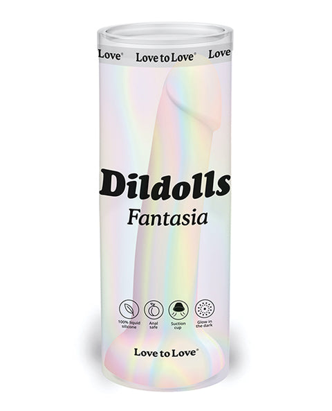 Love to Love Curved Suction Cup Dildolls
