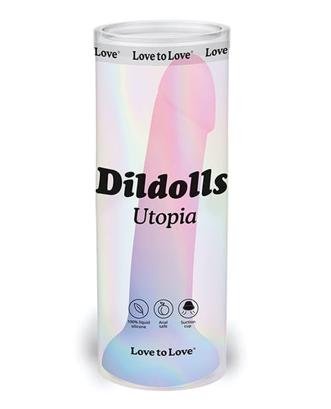 Love to Love Curved Suction Cup Dildolls