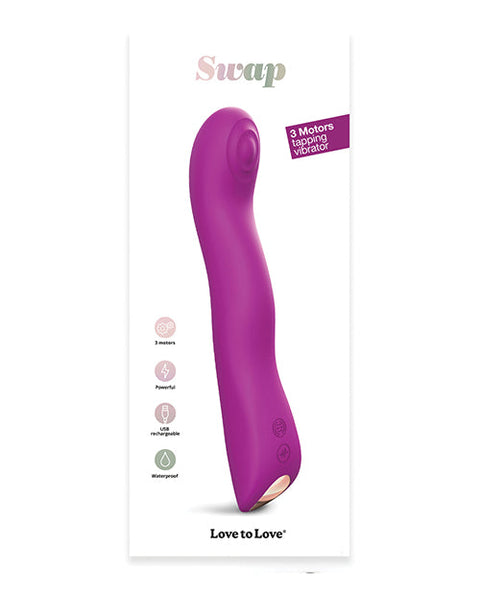 Love to Love Swap Tapping Vibrator