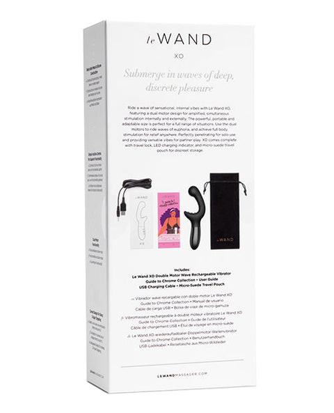 Le Wand XO Double Motor Wave Rechargeable Vibrator