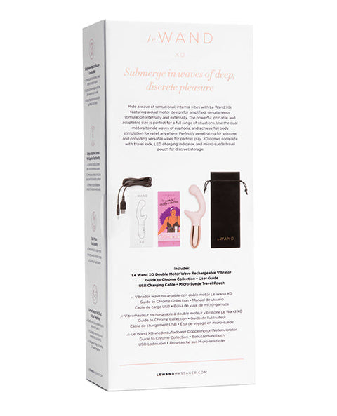 Le Wand XO Double Motor Wave Rechargeable Vibrator