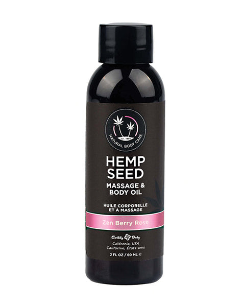 Earthly Body Massage & Body Oil - 2 oz