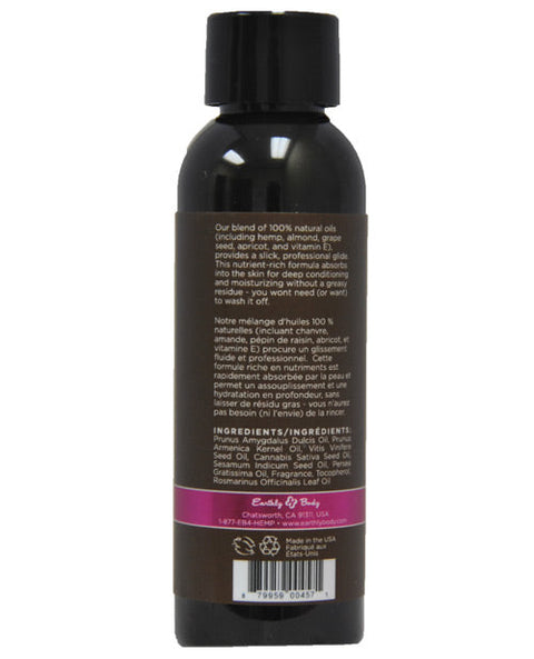 Earthly Body Massage & Body Oil - 2 oz