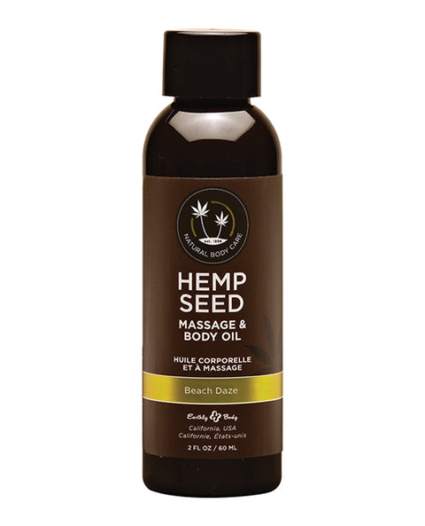 Earthly Body Massage & Body Oil - 2 oz