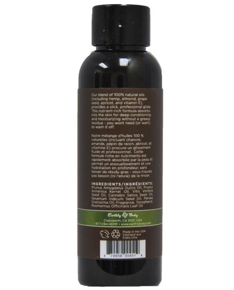 Earthly Body Massage & Body Oil - 2 oz