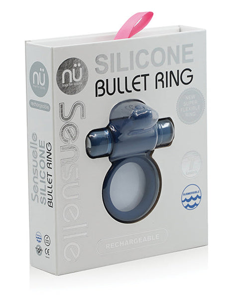 Nu Sensuelle 7 Function Silicone Bullet Ring