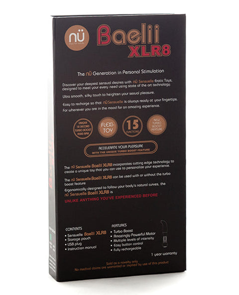 Nu Sensuelle Baelii Flexible G Spot Vibe