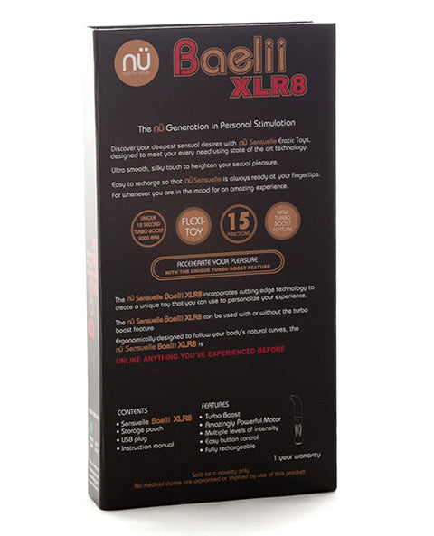 Nu Sensuelle Baelii Flexible G Spot Vibe