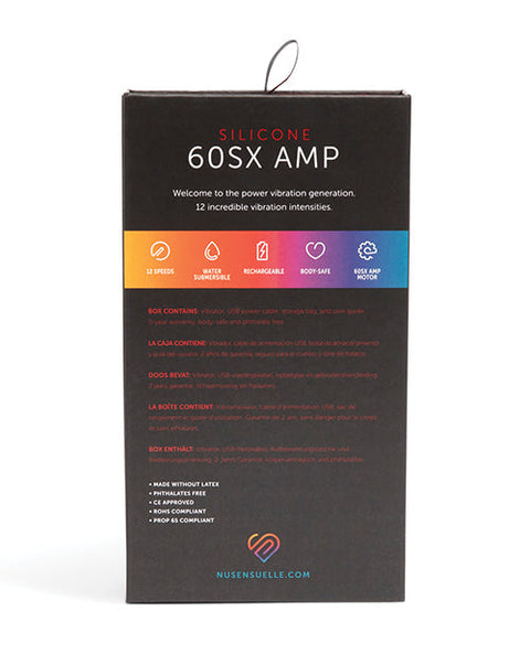 Nu Sensuelle 60SX AMP Silicone Bullet