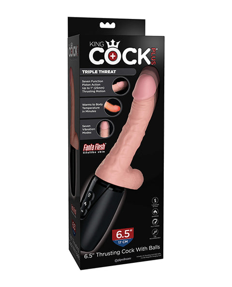 King Cock Plus Thrusting, Warming & Vibrating