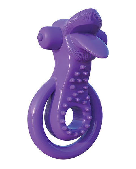 Fantasy C-Ringz Lovely Licks Couples Ring - Purple