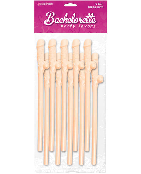 Bachelorette Party Favors Dicky Sipping Straws